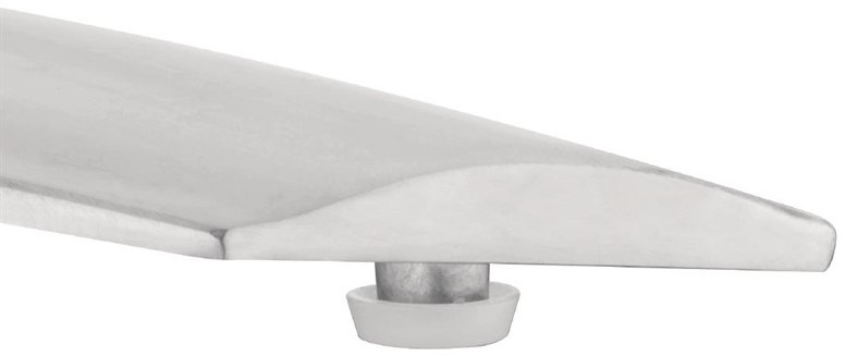  Bolero quadratischer klappbarer Tisch Eschenholz 1 Bein 60cm 
