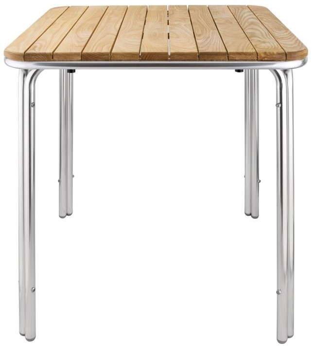  Bolero quadratischer Tisch Eschenholz 4 Beine 70cm 