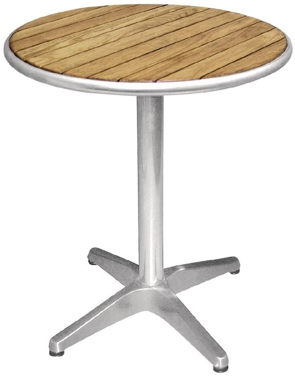  Bolero runder Tisch Eschenholz 1 Bein 60cm 