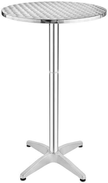  Bolero runder Stehtisch Edelstahl 60cm 