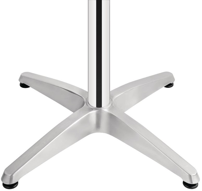  Bolero runder Stehtisch Edelstahl 60cm 
