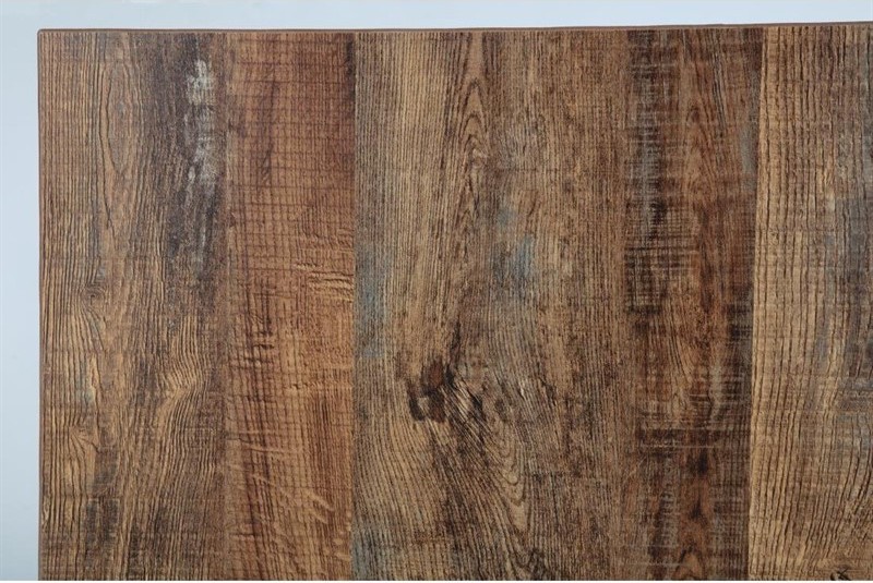  Bolero vorgebohrte rechteckige Tischplatte Urban Dark 1100x700mm 