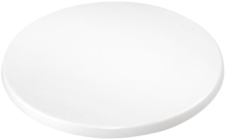  Bolero runde Tischplatte weiß 60cm 