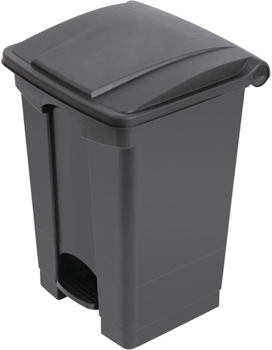  Jantex K&uuml;chenpedaleimer schwarz 45L 