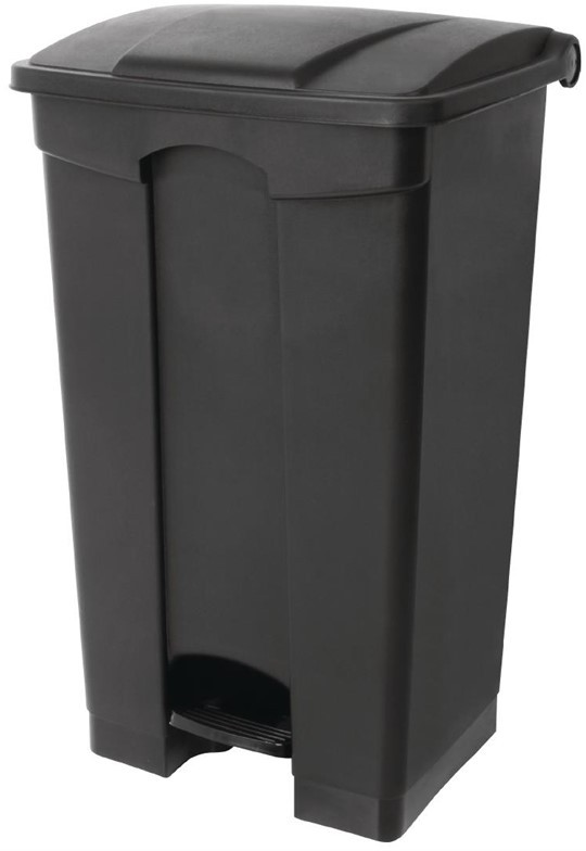  Jantex K&uuml;chenpedaleimer schwarz 65L 