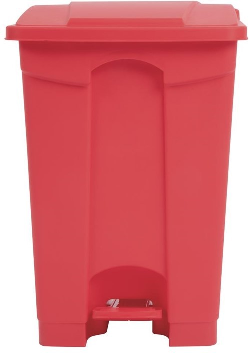  Jantex K&uuml;chenpedaleimer rot 45L 