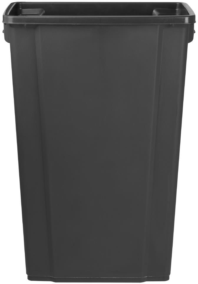  Jantex Slim M&uuml;lleimer Schwarz 80Ltr 