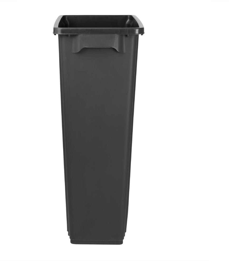  Jantex Slim M&uuml;lleimer Schwarz 80Ltr 