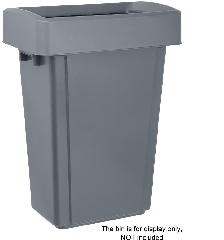  Jantex Grauer Jantex-Deckel f&uuml;r 60/80-Liter-Slim-Beh&auml;lter 