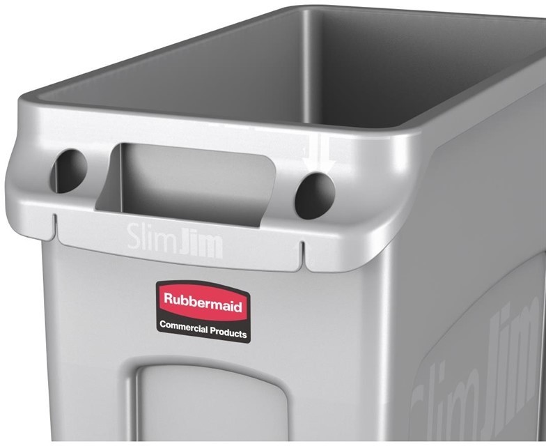  Rubbermaid Slim Jim Abfalleimer 60L 