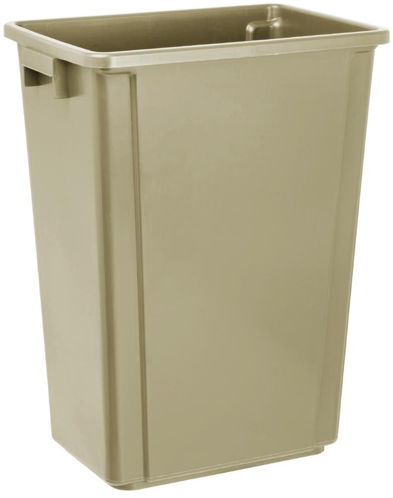  Jantex Slim M&uuml;lleimer Beige 60Ltr 