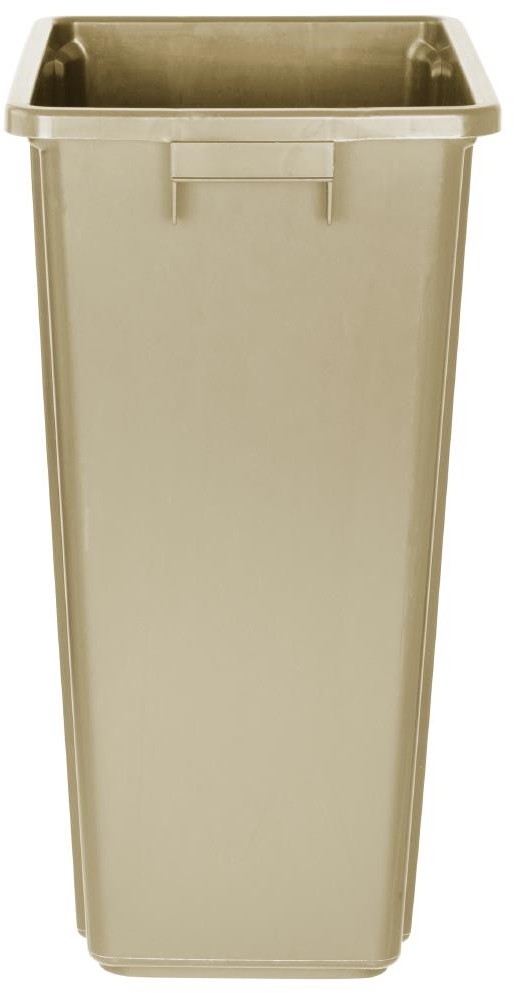  Jantex Slim M&uuml;lleimer Beige 60Ltr 
