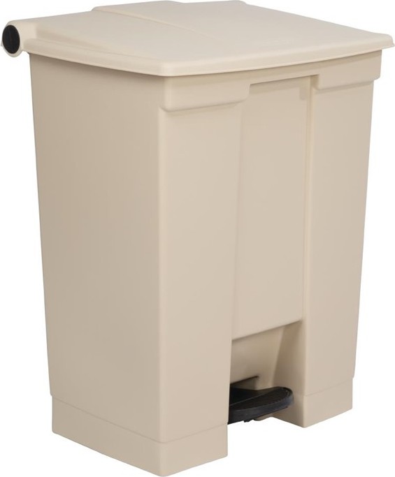  Rubbermaid Step On Pedaleimer beige 68L 