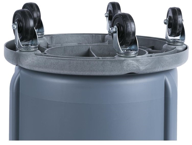  Rubbermaid BRUTE Abfalleimer grau 75L 