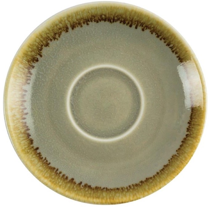  Olympia Kiln Untertassen Moos 11,5cm 