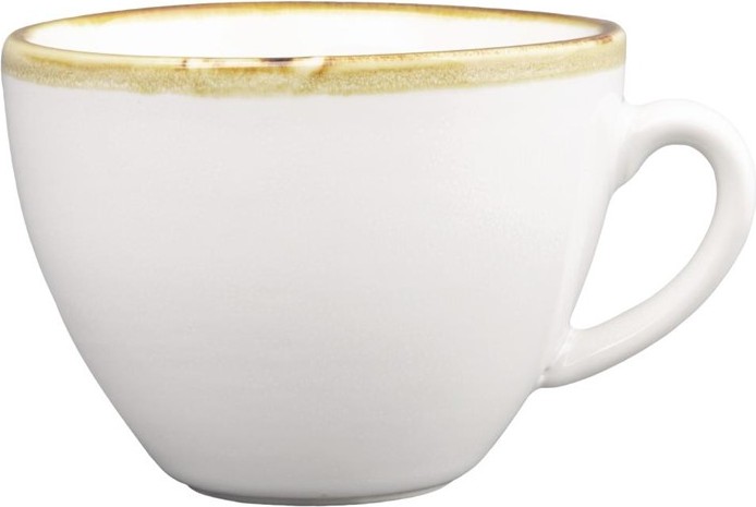  Olympia Kiln Cappuccinotassen Kreidewei&szlig; 23cl (6 St&uuml;ck) 