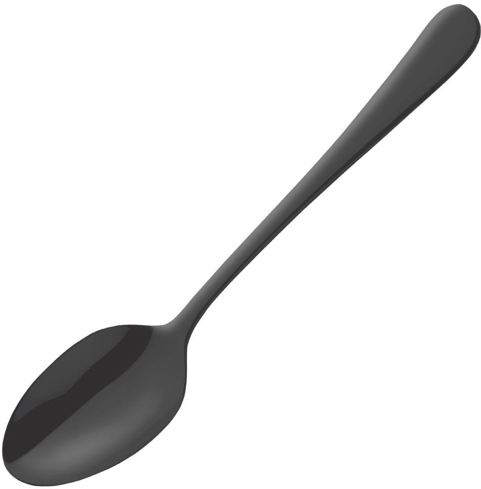  Amefa Dessertl&ouml;ffel Schwarz (12 St&uuml;ck) 