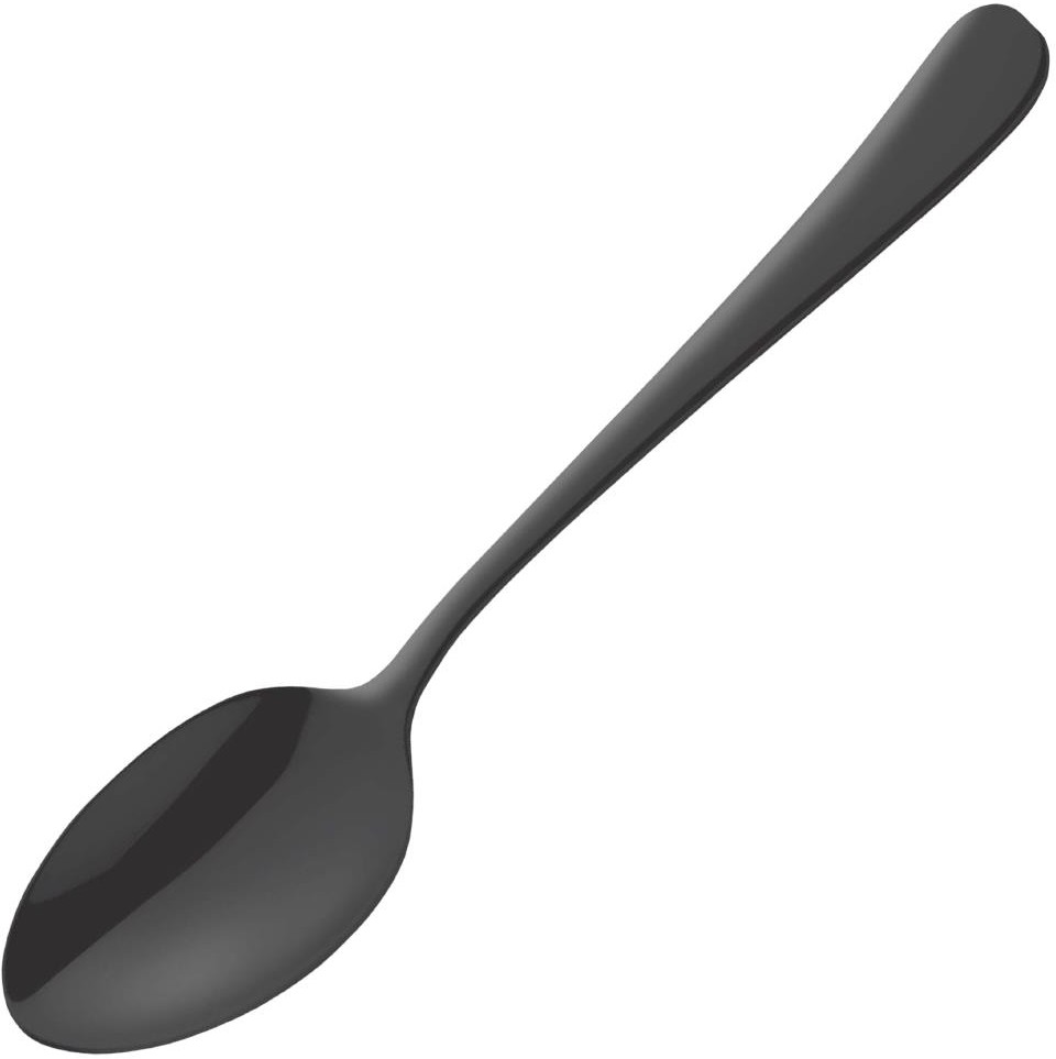  Amefa Medium Teel&ouml;ffel Schwarz (12 St&uuml;ck) 