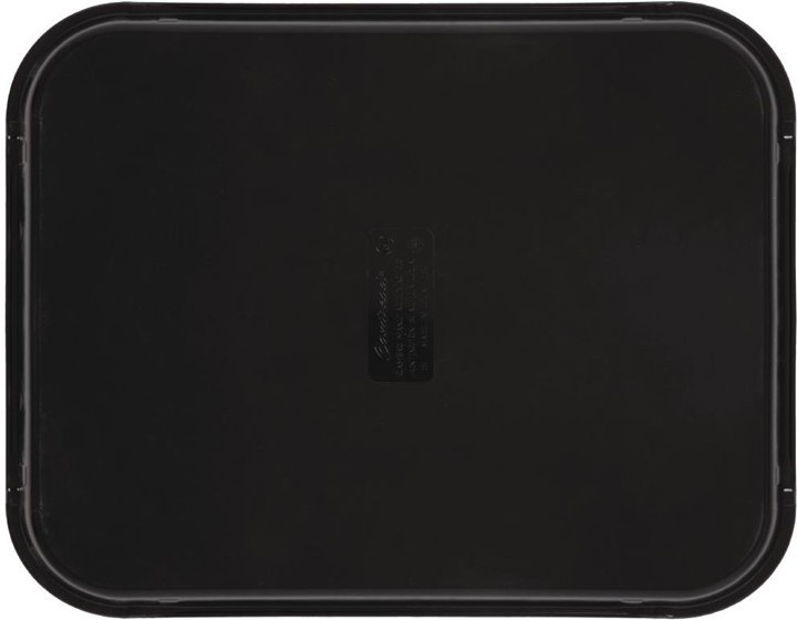  Cambro Camtread rechteckiges rutschfestes Fiberglas Tablett schwarz 45,7cm 