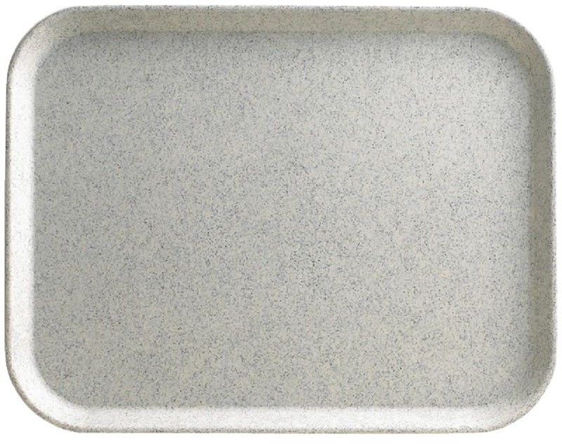  Cambro Versa Lite Polyester Tablett gesprenkeltes rauchgrau klein 