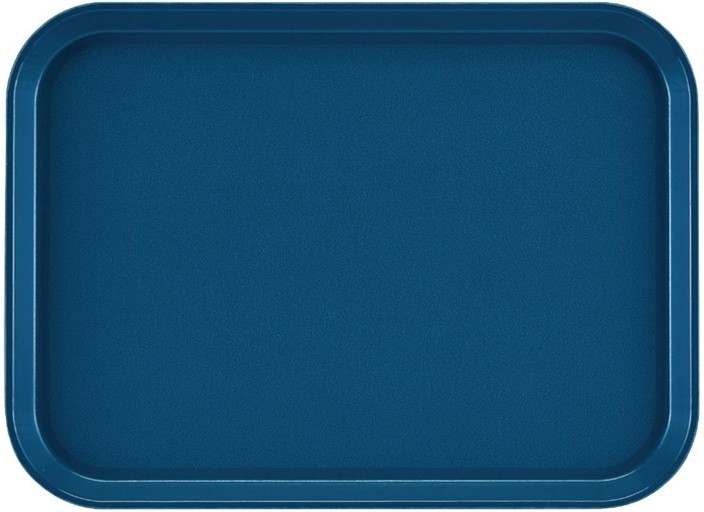  Cambro Epictread rechteckiges rutschfestes Fiberglastablett blau 35x27cm 