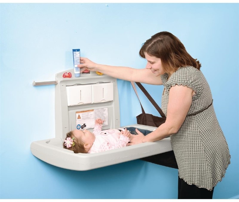  Rubbermaid horizontaler Wickeltisch 