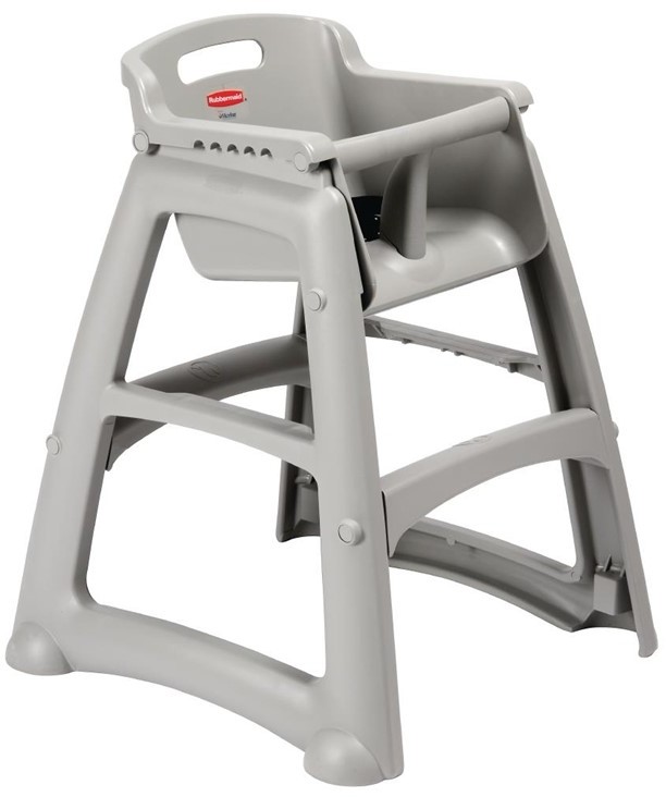  Rubbermaid Kinderhochstuhl grau 