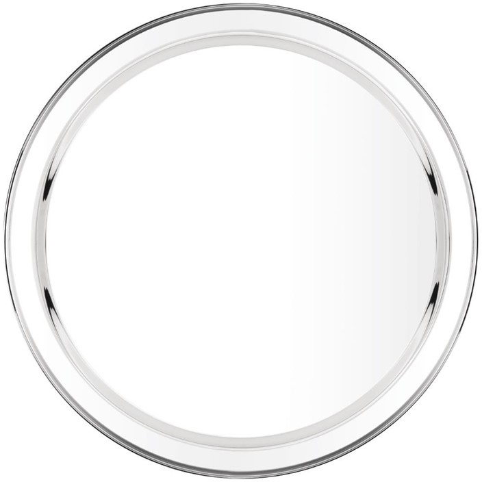 Olympia rundes Serviertablett Edelstahl 40,5cm 