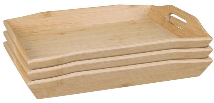  Olympia Serviertablett Bambus 38 x 29cm 