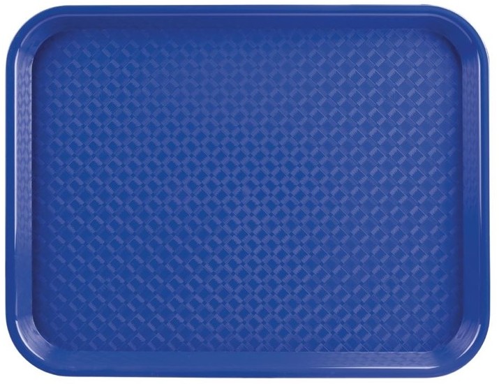  Kristallon Fast-Food-Tablett blau 41,5 x 30,5cm 
