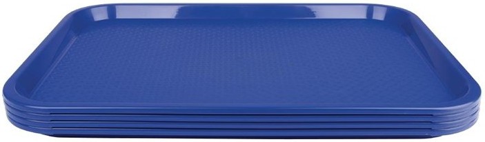  Kristallon Fast-Food-Tablett blau 41,5 x 30,5cm 