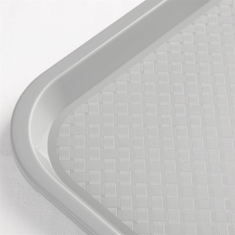  Kristallon Fast-Food-Tablett grau 45 x 35cm 