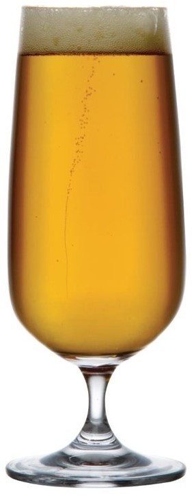  Olympia Bar Collection Biergl&auml;ser mit Fu&szlig; 41cl 