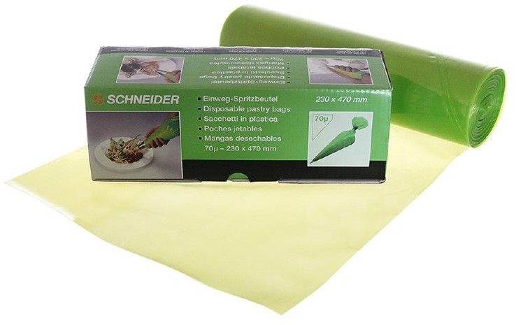  Schneider Einwegspritzbeutel gr&uuml;n 47cm 