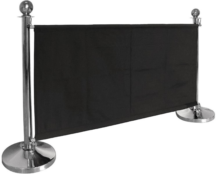  Bolero Abschirmwand schwarz 