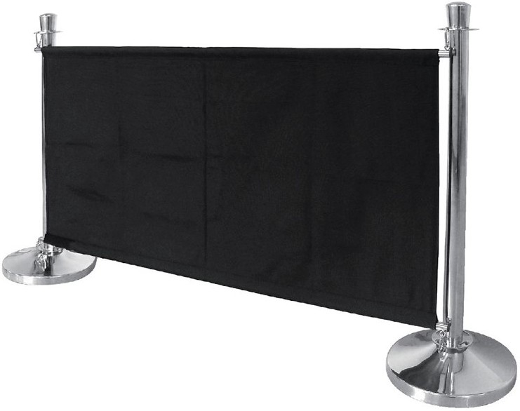  Bolero Abschirmwand schwarz 