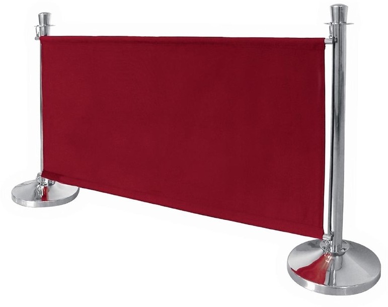  Bolero Abschirmwand rot 