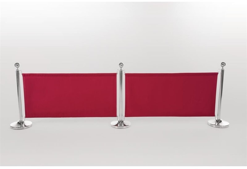  Bolero Abschirmwand rot 
