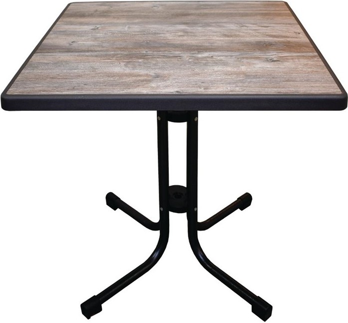  Gastronoble Limburg Vintage klappbarer Terrassentisch 70 x 70cm 