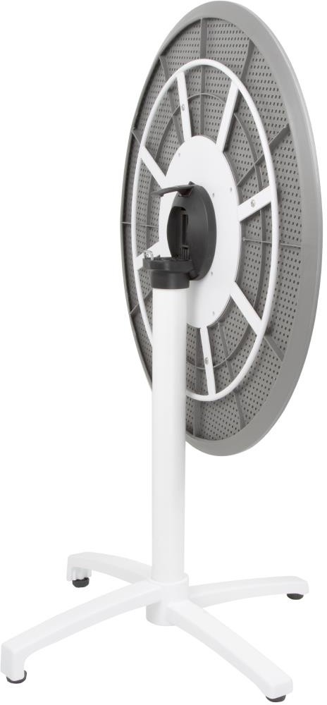  Bolero Klapptisch aus Polypropylen 800mm Dunkelgrau 