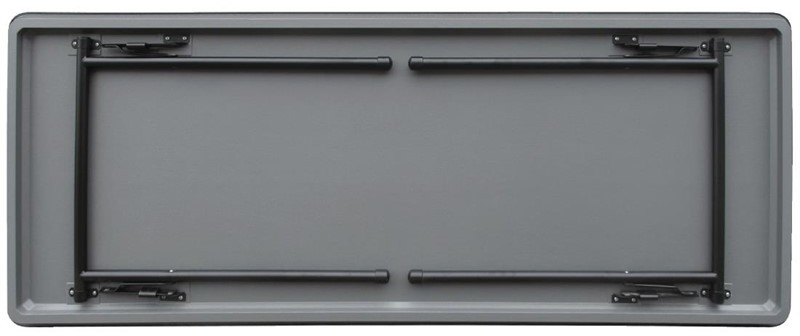  Bolero rechteckiger Klapptisch grau 152cm 