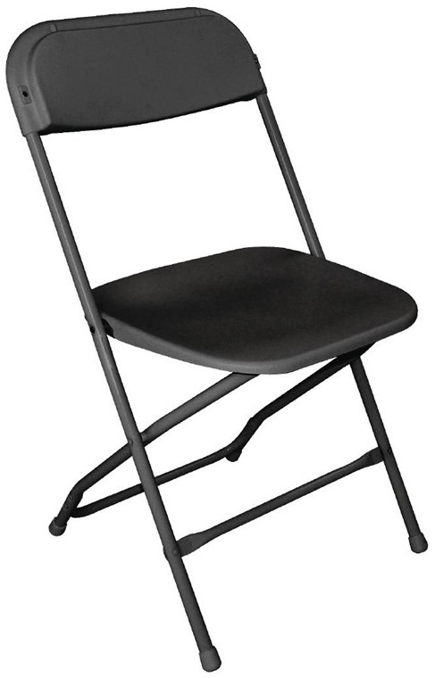  Bolero leichtgewichtige Klappst&uuml;hle schwarz 