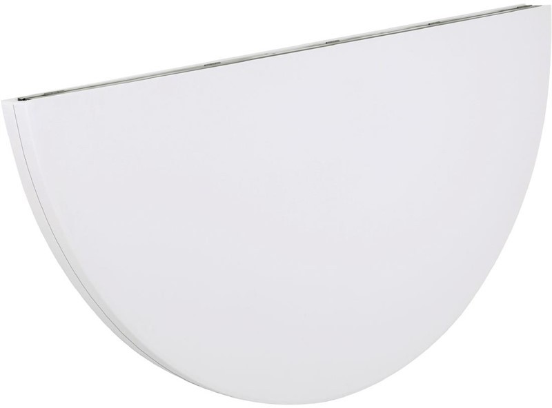  Bolero runder Klapptisch wei&szlig; 183cm 