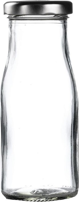 Olympia Silberne Kappe f&uuml;r Mini-Milchflasche GL160 (Pack 18) 