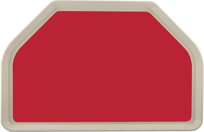  Roltex Trapez GN Serviertablett rot 37,5 x 26,5cm 