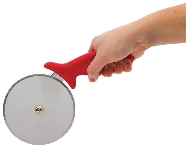  Vogue Pizzaschneider 10cm rot 