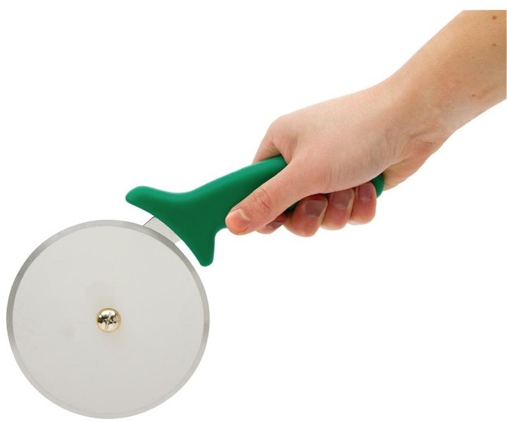  Vogue Pizzaschneider 10cm gr&uuml;n 