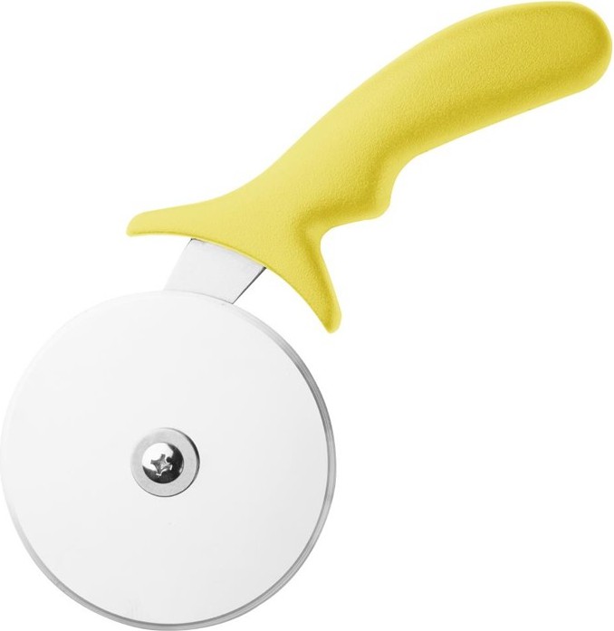  Hygiplas Edelstahl Pizzarad gelb 10cm 