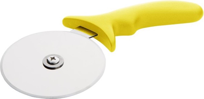  Hygiplas Edelstahl Pizzarad gelb 10cm 