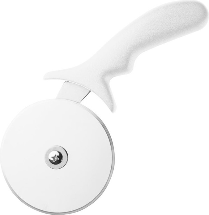  Hygiplas Edelstahl Pizzarad wei&szlig; 10cm 